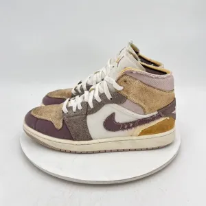 Nike Air Jordan 1 Men Size 9.5 DM9652-102 Craft Inside Out Taupe Haze Brown Shoe
