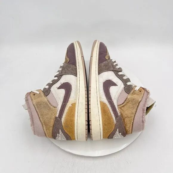 Nike Air Jordan 1 Men Size 9.5 DM9652-102 Craft Inside Out Taupe Haze Brown Shoe