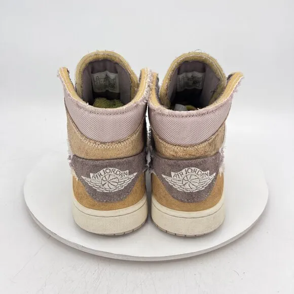 Nike Air Jordan 1 Men Size 9.5 DM9652-102 Craft Inside Out Taupe Haze Brown Shoe