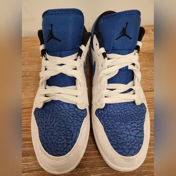 NIKE Air Jordan 1 Royal Elephant Size 10 Men Pre-owned In Good Condition