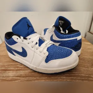 NIKE Air Jordan 1 Royal Elephant Size 10 Men Pre-owned In Good Condition