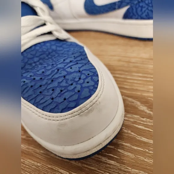 NIKE Air Jordan 1 Royal Elephant Size 10 Men Pre-owned In Good Condition