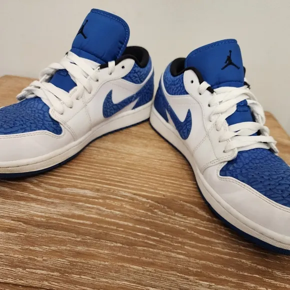 NIKE Air Jordan 1 Royal Elephant Size 10 Men Pre-owned In Good Condition