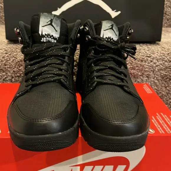 Nike Air Jordan 1 Trek shoes sneakers outdoor 2013 black 617344 010 Mens Size 8