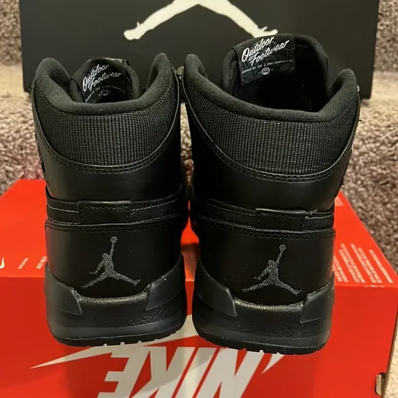 Nike Air Jordan 1 Trek shoes sneakers outdoor 2013 black 617344 010 Mens Size 8