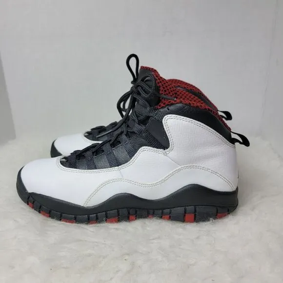 Nike Air Jordan 10 Retro Chicago Bulls 310805-100 Men's Sneaker Shoes Size 6.5