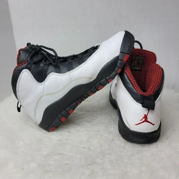 Nike Air Jordan 10 Retro Chicago Bulls 310805-100 Men's Sneaker Shoes Size 6.5