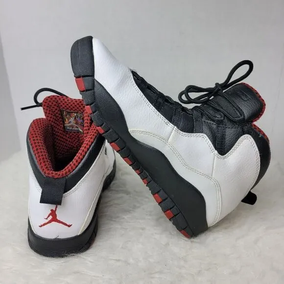 Nike Air Jordan 10 Retro Chicago Bulls 310805-100 Men's Sneaker Shoes Size 6.5