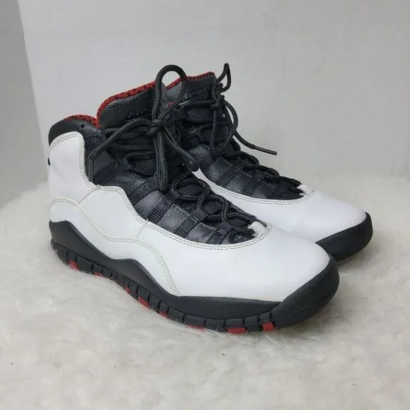 Nike Air Jordan 10 Retro Chicago Bulls 310805-100 Men's Sneaker Shoes Size 6.5