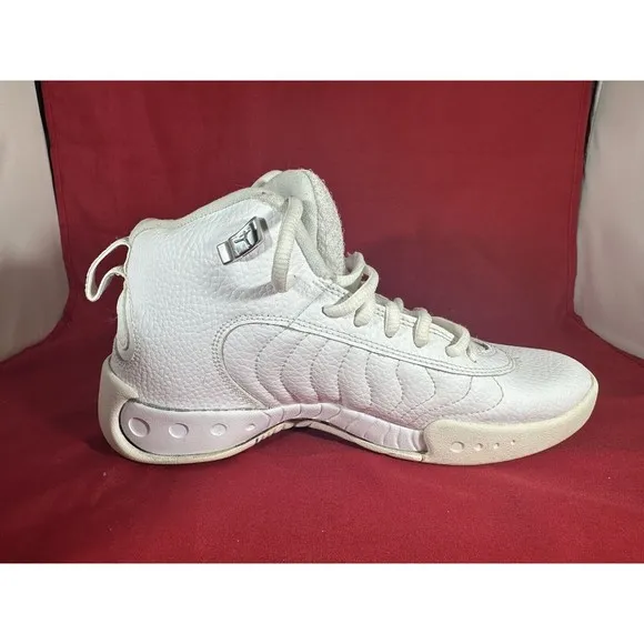 Nike Air Jordan Jumpman Pro BG‎ (GS) Platinum White 907973-100 Youth Size 5.5Y