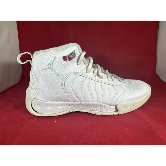 Nike Air Jordan Jumpman Pro BG‎ (GS) Platinum White 907973-100 Youth Size 5.5Y