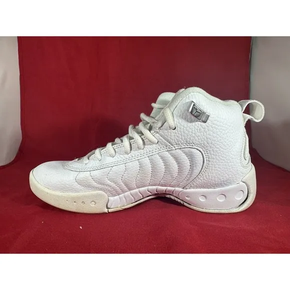 Nike Air Jordan Jumpman Pro BG‎ (GS) Platinum White 907973-100 Youth Size 5.5Y