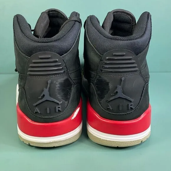 Nike Air Jordan Legacy 312 Men’s Size 10.5 Shoes Sneakers Black Red