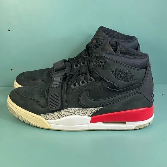 Nike Air Jordan Legacy 312 Men’s Size 10.5 Shoes Sneakers Black Red