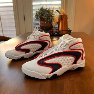 Nike Air Jordan OG 'USA' Red White Blue 133000-100 Women's Size 8