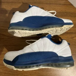 Nike Air Max  12 White French Blue #434034-101 Sz 12  2010 Very good condition