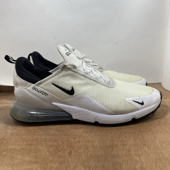Nike Air Max 270 Golf ‘White Black’ CK6483-103 Spikeless Shoes (Men’s Size 12)