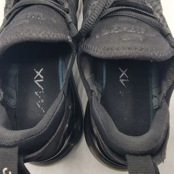 Nike Air Max 270 Mens 10.5 Black Athletic Sneaker Shoes Casual AH8050-002