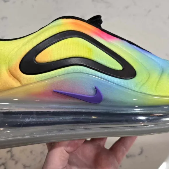 Nike Air Max 720 Men's SZ.9.5 Tie Dye Multicolor Running Casual Shoes New