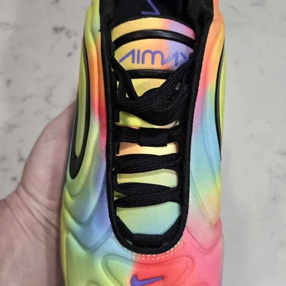Nike Air Max 720 Men's SZ.9.5 Tie Dye Multicolor Running Casual Shoes New