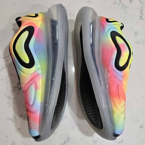 Nike Air Max 720 Men's SZ.9.5 Tie Dye Multicolor Running Casual Shoes New