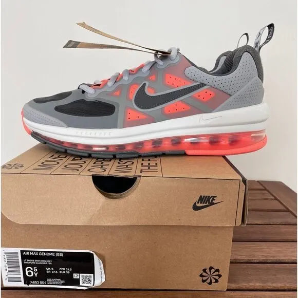 Nike Air Max Genome(GS) Bright Mango Women 8/Big Kid 6.5Y(CZ4652-004) MSRP$140