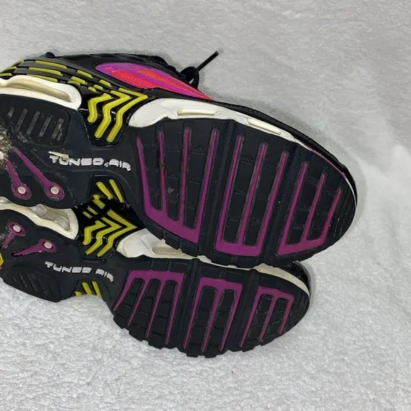 Nike Air Max Plus 3 III GS Youth 4 Shoes Black Hyper Purple CD6872