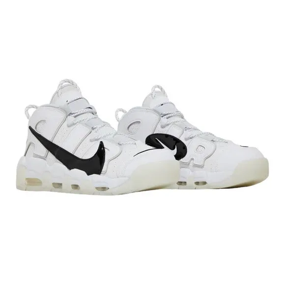 Nike Air More Uptempo 'Copy Paste' Mens Basketball Shoes White Black DQ5014 100