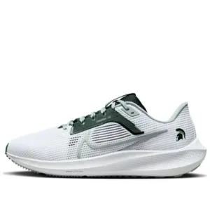 NIKE AIR PEGASUS 40 MICHIGAN STATE SPARTANS MEN'S Size 12 WHITE/GREEN NEW