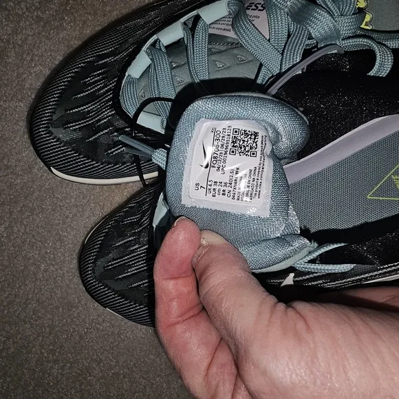 Nike Air Zoom Gray and Black Athletic Shoes