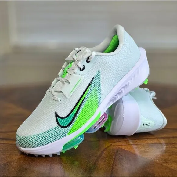 Nike Air Zoom Infinity Tour 2 Golf Shoes Barely Green FD0218-300 Size 9 Wide W