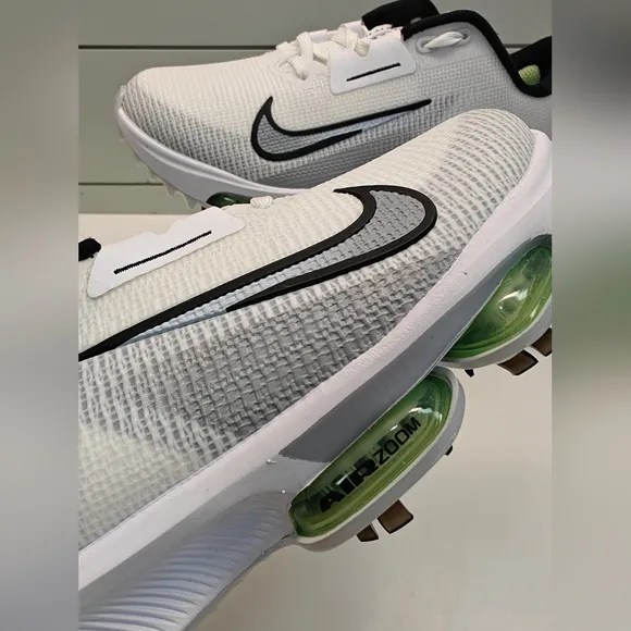 Nike Air Zoom Infinity Tour 2 Wide White Vapor Volt FD0218-100 Golf Shoes size 6