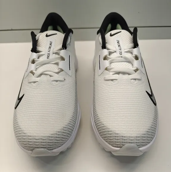 Nike Air Zoom Infinity Tour 2 Wide White Vapor Volt FD0218-100 Golf Shoes size 6