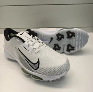 Nike Air Zoom Infinity Tour 2 Wide White Vapor Volt FD0218-100 Golf Shoes size 6