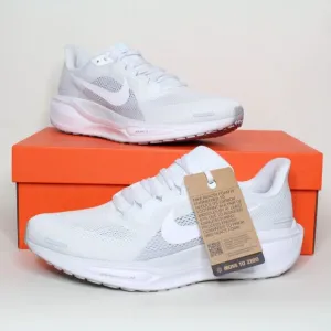Nike Air Zoom Pegasus 41 Wide Men's Running Shoes White Size 10 FN4932 100 New