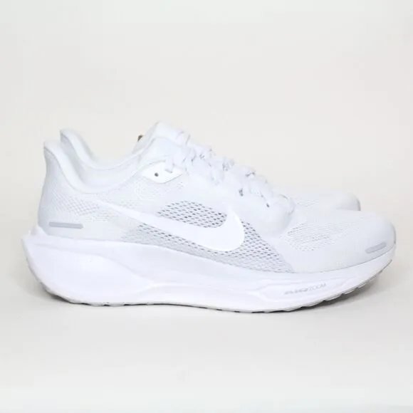 Nike Air Zoom Pegasus 41 Wide Men's Running Shoes White Size 10 FN4932 100 New