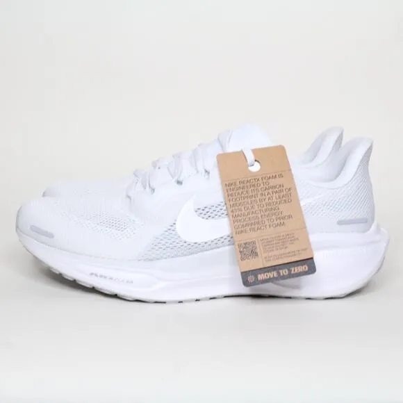 Nike Air Zoom Pegasus 41 Wide Men's Running Shoes White Size 10 FN4932 100 New
