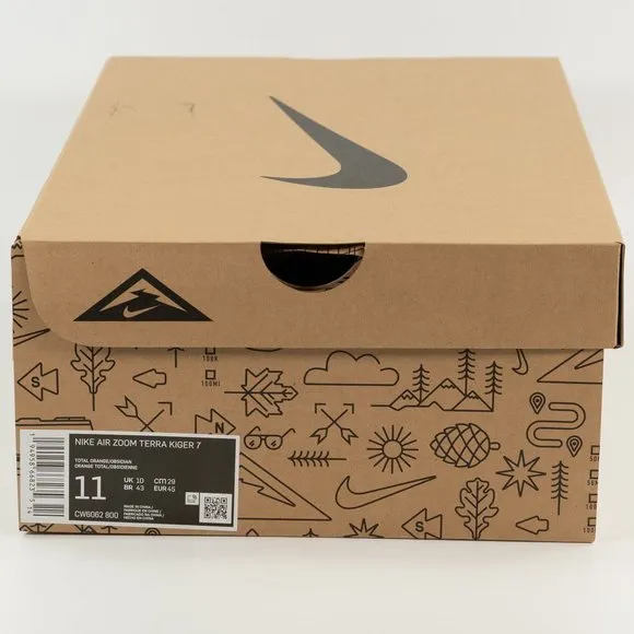 Nike Air Zoom Terra Kiger 7 'Total Orange / Obsidian' CW6062-800 Outdoor Hiking