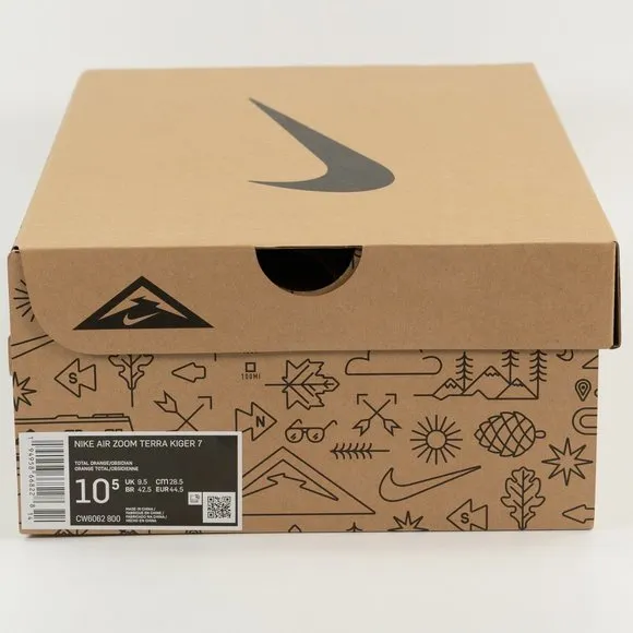 Nike Air Zoom Terra Kiger 7 'Total Orange / Obsidian' CW6062-800 Outdoor Hiking
