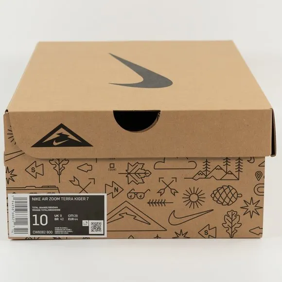 Nike Air Zoom Terra Kiger 7 'Total Orange / Obsidian' CW6062-800 Outdoor Hiking