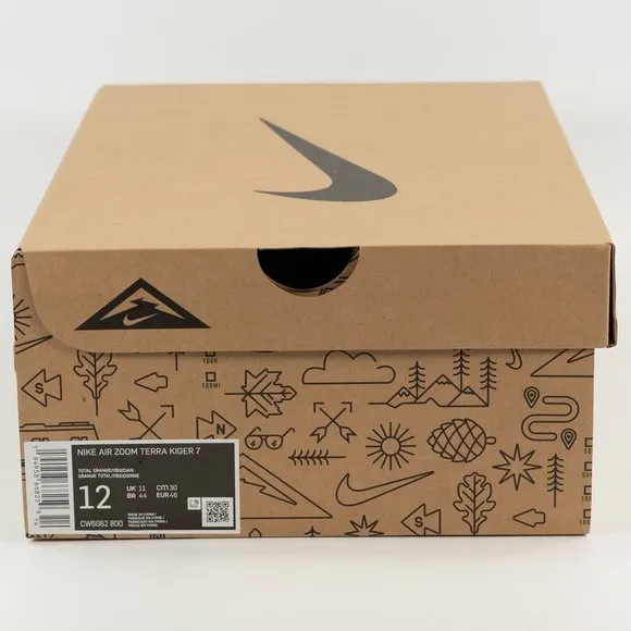 Nike Air Zoom Terra Kiger 7 'Total Orange / Obsidian' CW6062-800 Outdoor Hiking