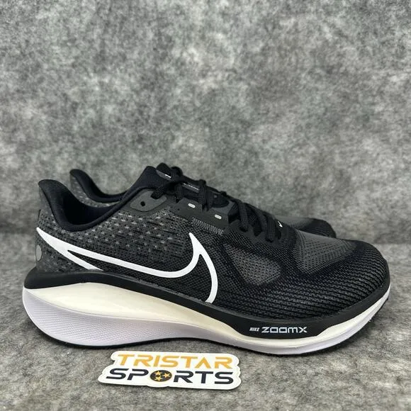 Nike Air Zoomx Vomero 17 Running Shoes Womens Sz 10 Wide Black White FN7998-001