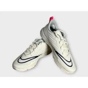 Nike Alpha Huarache Pro 8 LAX Turf Lacrosse Shoes Men's White Size 9 CZ6559-116