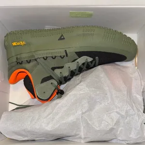 Nike Athletic Shoes Green Orange Modern Design