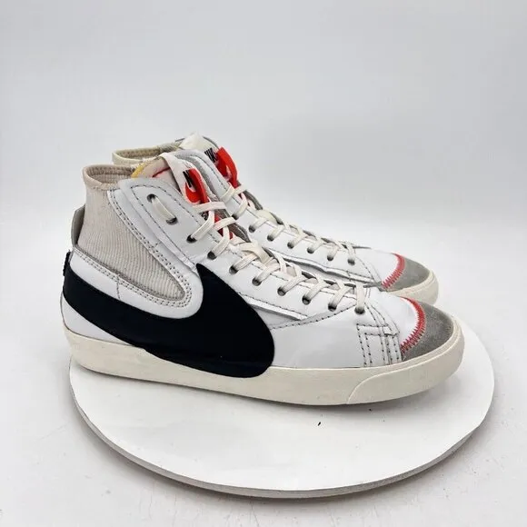 Nike Blazer Mid 77 Jumbo Men Size 9.5 DD3111-100 Swoosh Panda White Black Shoes