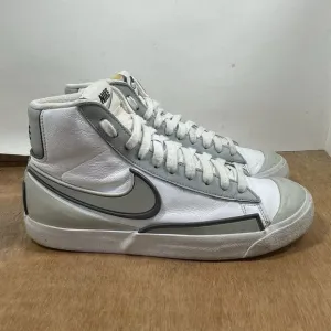 Nike Blazer Mid '77 Men’s Size 7.5 Infinite White Iron Gray 2021 DA7233-103