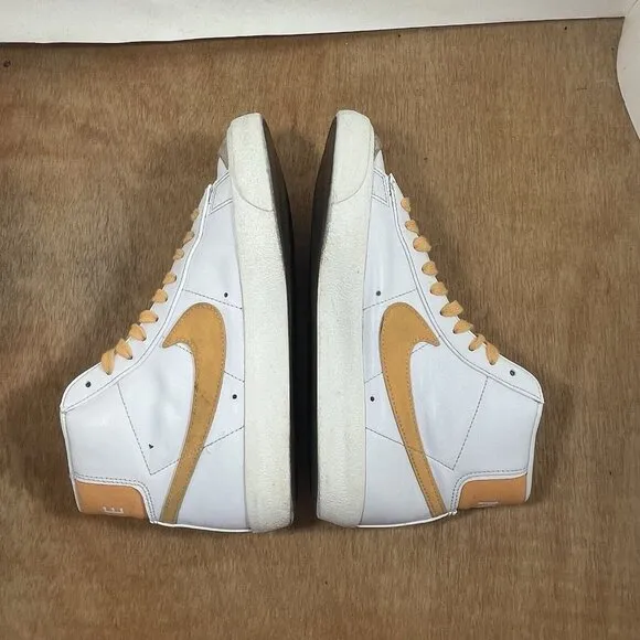 Nike Blazer Mid '77 Retro Women Size 8 White/Peach Cream-Sail Sneakers