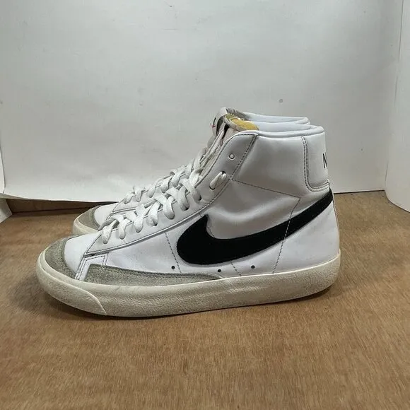 Nike Blazer Mid 77 Women’s Size 8 White Black CZ1055-100 Sneakers