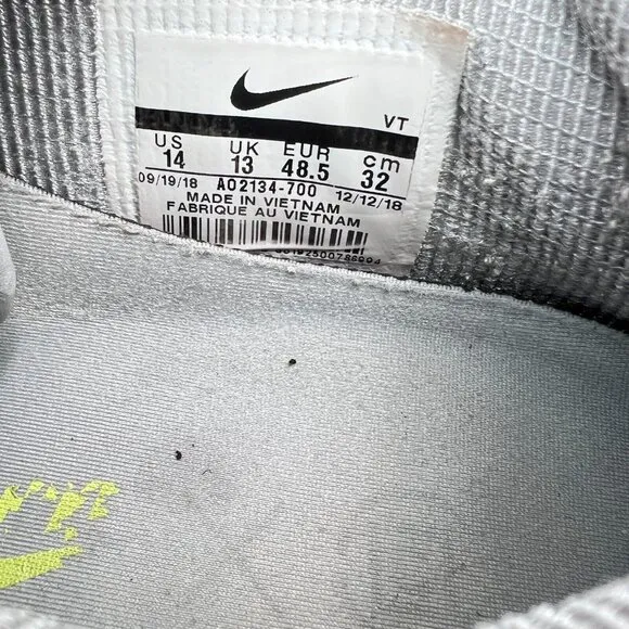 Nike Clot X Air Max 97 Men Sz 14 AO2134-700 Haven Volt Grey Green Platinum Shoes