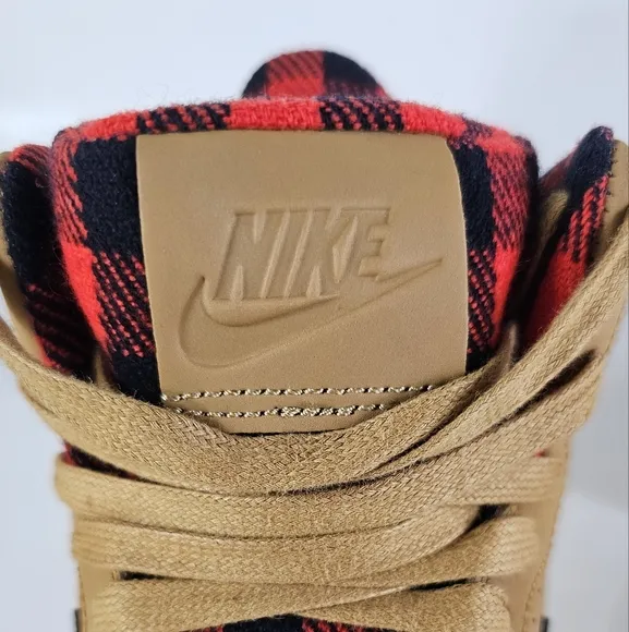 Nike Court Borough PremiumTan Flannel Size 7